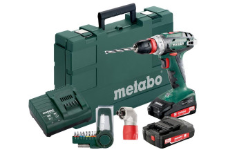 Дриль-шуруповерт акумуляторний Metabo BS 18 Quick Set