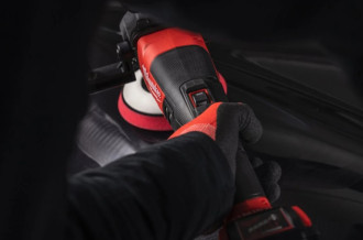 Машина полірувальна кутова акумуляторна MILWAUKEE M18 FAP180-0X, O диска 180мм, (+ полірувальна платформа, пилезахисний екран, D