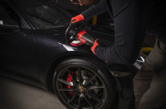 Машина полірувальна кутова акумуляторна MILWAUKEE M18 FAP180-0X, O диска 180мм, (+ полірувальна платформа, пилезахисний екран, D