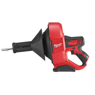 Машина прочистна акумуляторна MILWAUKEE, M12 BDC8-0C, трос 8м, ємність для зберігання