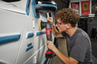 Машина полірувальна ексцентрикова акумуляторна MILWAUKEE, M18 FUEL FROP15-0X, Ø125мм, (HD кейс)