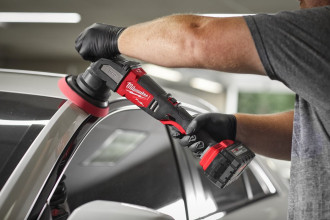 Машина полірувальна ексцентрикова акумуляторна MILWAUKEE, M18 FUEL FROP15-502X, Ø125мм (+заряд.пристрій., 2 акум.Х 5Аг, HDкейс)