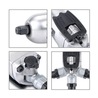 Пневмогайкокрут професійний TOPTUL 3/8" 108N/m 12000об/хв Mini Butterfly Type KAAU1208