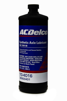 Олива трансмісійна ACDelco Synthetic Rear-Axle Lubricant