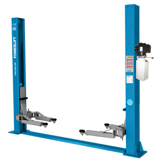 Подъемник  2-х стоечный 4,0 т с нижней синхронизацией 380В POWERLIFT PWR-240A-380