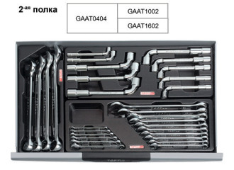 Візок з набором інструментів для СТО TOPTUL (Pro-Line) 7 секцій 229 од. GCAJ0014