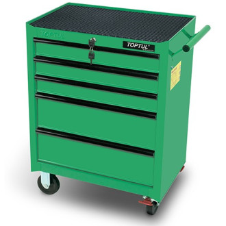 Підкатна інструментальна візок TOPTUL 5 секцій (під верстак) TCAB0501