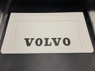 Бризковик на заднє двосхиле колесо "VOLVO" 640х360мм білий  GURBUZ PLASTIK