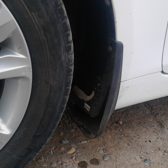 Бризковики передні (комплект)