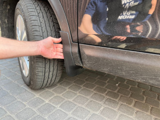 Бризковики передні (комплект)