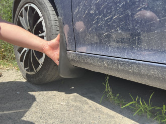 Бризковики передні (комплект)