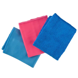 К-кт ганчірок з мікрофібри (3шт) для полірування та скла 30х30 CARLIFE CC915