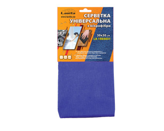 Мікрофібра рушник 30X30 синій LAVITA LA1503031