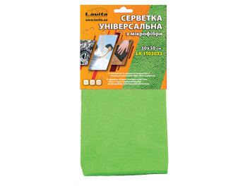 Мікрофібра рушник 30X30 зелений LAVITA LA1503033