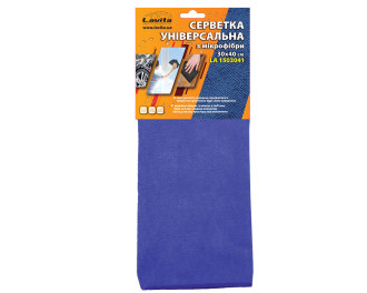 Мікрофібра рушник 30X40 синій LAVITA LA1503041