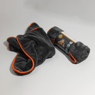 Рушник/Мікрофібра двостороння для сушіння MAGNUM 50*60см, сірий Magnum 107763363186