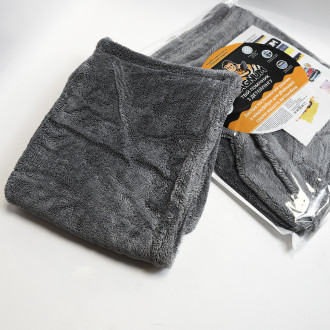 Рушник/Мікрофібра двостороння для сушіння MAGNUM DT DOUBLE TWIST XL 50*80см, світло-сірий Magnum 265712455242