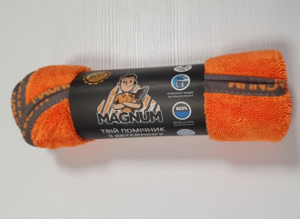 Рушник/Мікрофібра для сушіння Magnum з мікрофібри 55*75 см, помаранчевий Magnum 889579635139