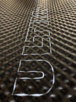 Ламінований звукопоглинаючий лист ULTIMATE Sound Absorber PU 750x1000x15мм ULTIMATE 70710602404