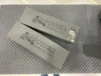 Блок з акустичного пінополіуретану U-POWER NOISE BLOCK 500x150x100мм ULTIMATE 70710602553