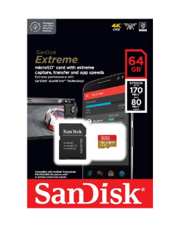Карта пам'яті SanDisk 64Gb Class 10