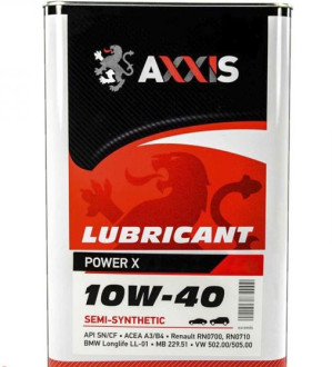 Олива моторна AXXIS LUBRICANT Power Х  48021286119