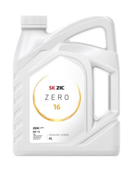 Олива моторна ZIC ZERO 0W-16 162034
