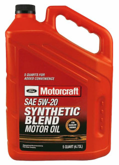 Олива моторна FORD MOTORCRAFT Synthetic Blend XO5W205Q3SP