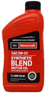 Олива моторна FORD MOTORCRAFT Synthetic Blend XO5W20Q1SP
