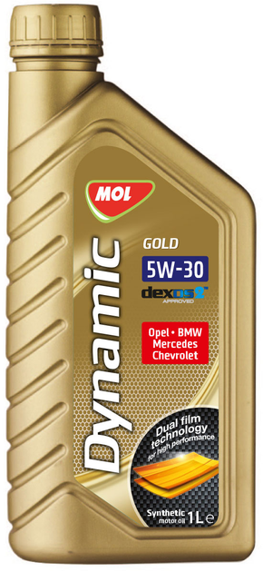 Олива моторна MOL Dynamic Gold 13301104