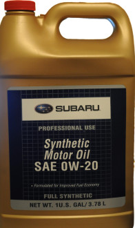 Олива моторна Subaru Synthetic Motor Oil SOA868V9305