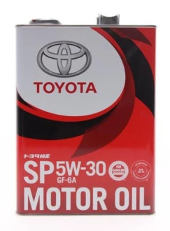 Олива моторна TOYOTA/LEXUS Motor Oil SP 0888013705