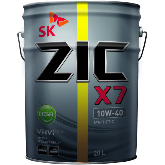 Олива моторна ZIC X7 Diesel 192607