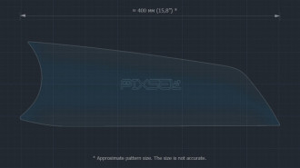 Захисне скло Pixsel на монітор ALFA ROMEO GIULIA - 16.6“ 2016 -