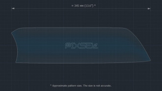 Захисне скло Pixsel на монітор ALFA ROMEO STELVIO - 14.5“ 2017 -
