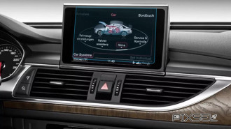 Захисне скло Pixsel на монітор AUDI A6 / S6 / RS6 - 7.7“ 2015 - 2018