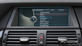 Захисне скло Pixsel на монітор BMW X6 - 8.8“ 2008 - 2014 (E71)