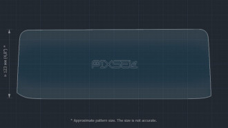 Захисне скло Pixsel на монітор LEXUS RX - 14.4“ 2020 - 2022
