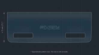 Захисне скло Pixsel на задній клімат PORSCHE CAYENNE - 8.6“ 2017 - 2022