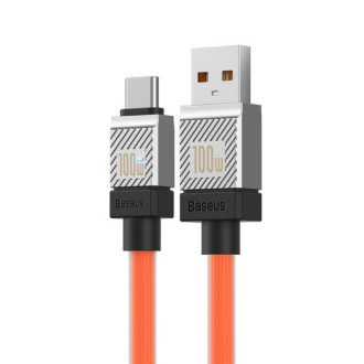 Кабель Baseus CoolPlay Series Fast Charging Cable USB to Type-C 100W 2m Orange