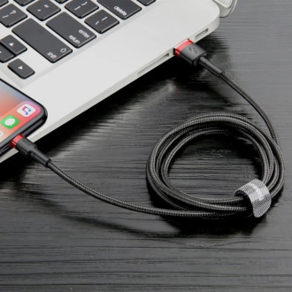Кабель Baseus Cafule Cable USB For iP 2A 3m Red+Black