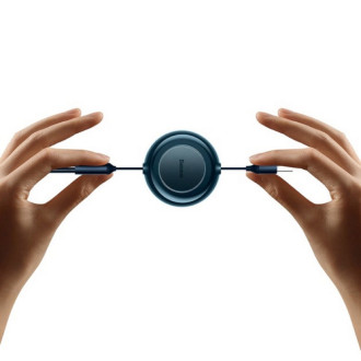 Кабель Baseus Bright Mirror 2 Series Retractable 3-in-1 Fast Charging Data Cable USB to M+L+C 3.5A 1.1m Blue