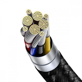 Кабель Baseus Display Fast Charging Data Cable Type-C to Type-C 100W 1m Black
