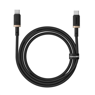Кабель Baseus Dura Series Fast Charging Cable Type-C to Type-C 100W 1m God+Black