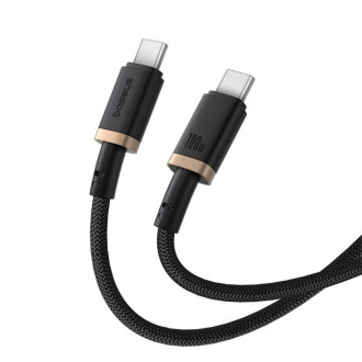 Кабель Baseus Dura Series Fast Charging Cable Type-C to Type-C 100W 1m God+Black