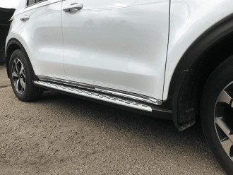 Бокові підніжки (пороги) Xukey YHH105 KIA Sportage