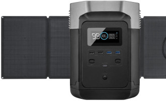 Зарядна станція, комплект EcoFlow DELTA + 3*110W Solar Panel BundleD3SP110W