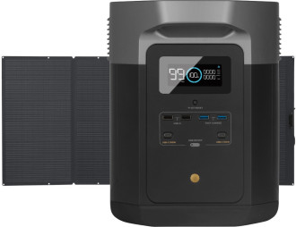 Зарядна станція, комплект EcoFlow DELTA Max (2000) + 400W Solar Panel BundleDM2000SP400W
