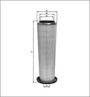 Фільтр повітряний Mahle/Knecht LX8165
