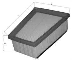 Фільтр повітряний Mahle/Knecht LX2631